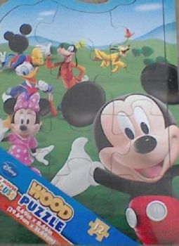 CARG36668-2 - Puzzle da 12 pezzi LA CASA DI MICKEY