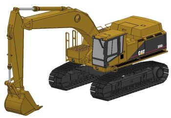 CCM350L - Escavatore CATERPILLAR 350L DELAI À VENIR