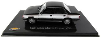 MAGCHEMONZACLASSIC - CHEVROLET Monza Classica berlina 4 porte 1986 nera e grigia