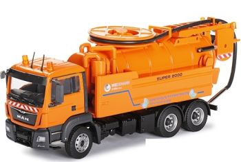 CON77154/02 - MAN TGS Euro 6 super 2000 6x4 per pulizia fosse WIEDEMANN