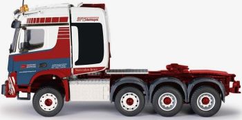 CON78246 - Rimorchio a pianale ribassato MERCEDES BENZ Arocs Stream Space 8x6 e SPIEGL