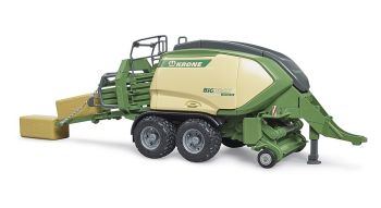 BRU2033 - Krone Big Pack 1290 HDP VC con 2 balle rettangolari di paglia