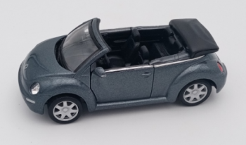 WEL2035GR - VOLKSWAGEN NEW BEETLE grigio metallizzato modello a frizione venduta senza scatola