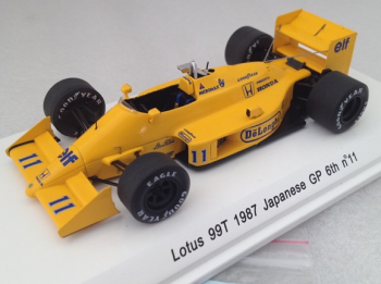 RECR70184 - LOTUS 99TB #11 6° GP F1 Giappone 1987 S.Nakajima