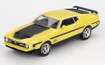 MGT01139-L - FORD Mustang Mach 1 Grabber giallo 1971