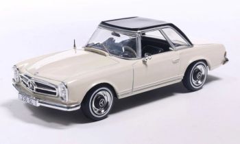 IXOCLC617N.22 - MERCEDES-BENZ 230SL HardTop 1964 Beige metallizzato e nero