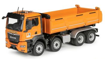 CON81255/04 - MAN TGS NN 8x4 ribaltabile Meiller Giallo