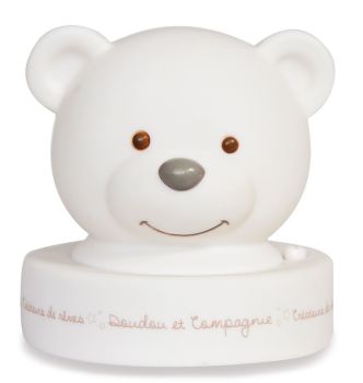 DC2488BLANC - Luce notturna dell'orso - bianca
