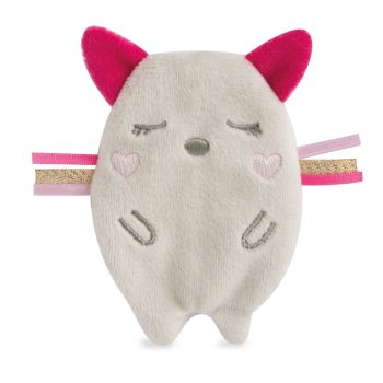 DC3426CHAT - Clip vaniglia/fragola - Gatto (occhi chiusi)