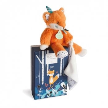 DC3633 - Peluche volpe con coperta TIWIPI - 21cm