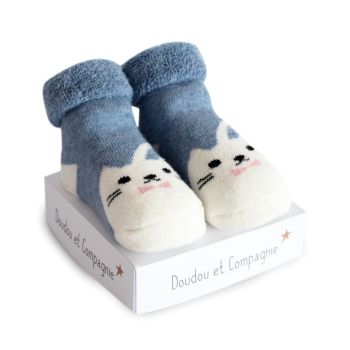 DC3706-01 - Calzino neonato per facce piccole - Blu