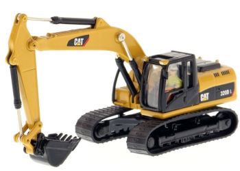 DCM85262 - CATERPILLAR 320D escavatore cingolato con conducente e cassone in metallo