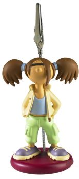 DEMKM08 - Memo clip statuetta Lili Varicella altezza 7 cm