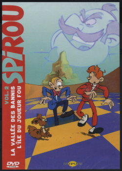 DVD-MTDUP05 - DVD Spirou Vol 2 episodi La valle del bandito e L'isola del giocatore pazzo