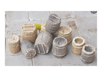 JUW23415 - 10 barili di legno
