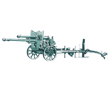 AHK35503 - Cannone anticarro pak 36 di prima produzione da 4;7 cm