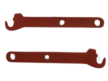 PMAR-51-RP81R - Set di 2 bracci di sollevamento rossi per RENAULT Réplicagri