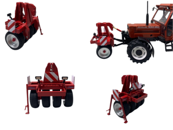 REP266 - Accessorio rosso limitato a 500 pezzi - Coppa anteriore COCHET Mammut