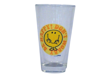 TRP3291 - Set di 6 bicchieri Mr. Happy - 8 x 13 x 8 cm
