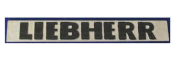 YCC667 - 6 Logo per gru LIEBHERR LR1750