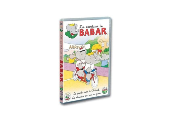 DVDDV1575 - DVD Le avventure di Babar n°28 2 episodi La grande corsa di Celestville / I rinoceronti vanno in guerra