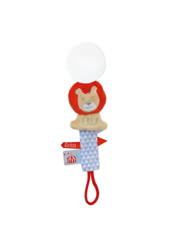 DC3425LION - Clip per ciuccio cioccolato/menta - Leone