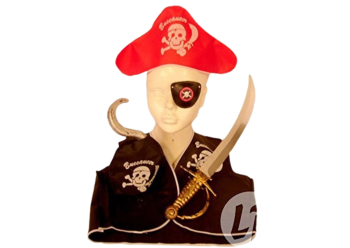 LPE50032 - Kit pirata cappello e accessori