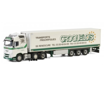 WSI01-2686 - VOLVO FH GL 6x2 con semi frigorifero CROQUELOIS