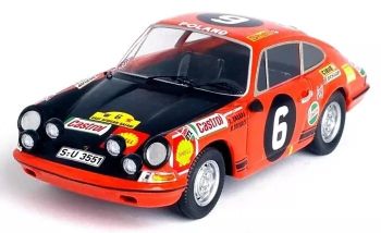 TRODSN127 - PORSCHE 911S #6 East African Safari 1970 S.ZASADA / M.SOCHACKI - Limitata a 150 esemplari.