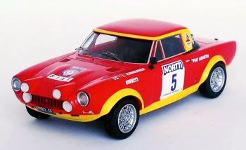 TRODSN149 - FIAT 124 Abarth Rallye #5 1000 Lakes rallye 1974 L.KINNUNEN / A.AHO - Limitata a 150ex.