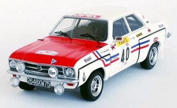 TRODSN157 - OPEL Ascona #40 Rallye du Portugal 1972 M-C.BEAUMONT / C.CIGANOT