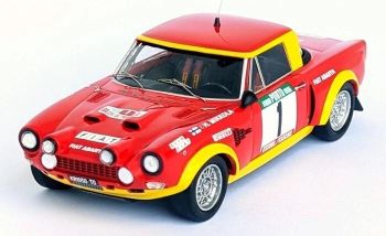 TRODSN193 - FIAT 124 Abarth #1 2° Rally del Portogallo 1975 H.MIKKOLA / J.TODT - Limitata a 150ex.