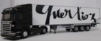 ELI116238 - SCANIA Streamline Highline 4x2 con trasporto semirefrigerato CHEREAU 3 assi Querlioz
