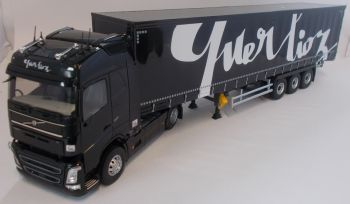 ELI116239 - VOLVO FH 4 Globetrotter 4x2 e rimorchio Tautliner Trasporti QUERLIOZ