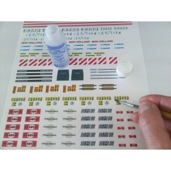ART04607 - Foglio bianco stampabile per decalcomanie