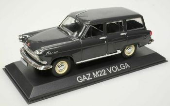 MAGLCGAZM22 - GAZ M22 Volga station wagon del 1960 nera venduta in blister