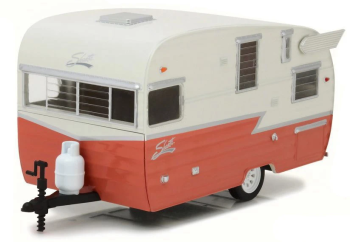 GREEN18415 - Carovana SHASTA Aire Flyte bianca e rosso corallo