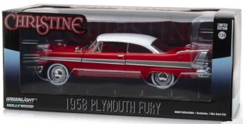 GREEN84071 - Tetto bianco rosso PLYMOUTH Fury 1958 dal film Christine 1983