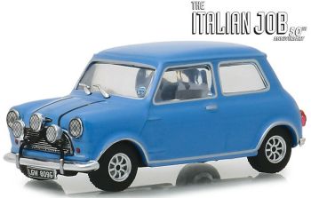 GREEN86549 - AUSTIN MINI COOPER S 1275 1967 blu The Italian Job