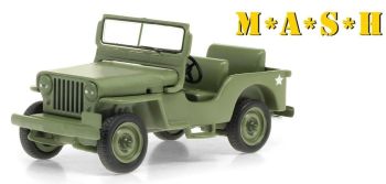 GREEN86592 - JEEP WILLYS CJ-2A 1949 dalla serie TV americana M*A*S*H 1972-1983