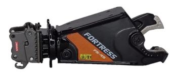 GF118-1-B - Cesoia per rottami nera FORTRESS FS45-R per escavatori fino a 40 tonnellate