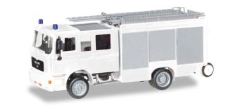 HER012898 - MAN 4x2 M2000 HLF 20 autopompa antincendio bianca in kit