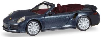 HER038928 - PORSCHE 911 Turbo decappottabile grigio scuro