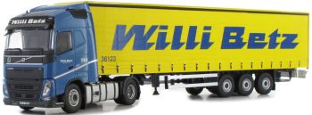 HER071314 - VOLVO FH Gl 4x2 con semi telone 3 assi Willi Betz