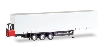 HER076784 - Rimorchio telonato a 3 assi SCHMITZ con carrello elevatore
