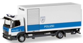 HER093538 - Carrozzeria rigida MERCEDES BENZ Atego 4x2 della polizia di Amburgo