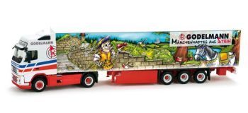 HER158633 - VOLVO GL XL 4x2 con semirimorchio 3 Assi - GODELMANN