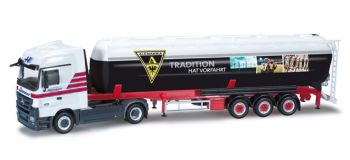 HER301411 - MERCEDES Actros 4x2 con cisterna silo 3 Assi - HAMMER/ALEMANIA