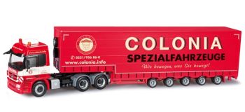 HER303101 - MERCEDES Actros 08 SZ 6x4 con semirimorchio 5 assi - COLONIA