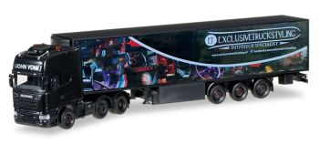 HER307000 - SCANIA R TL 6x4 Trasporto John Vonk con semi-frigo 3 assi
